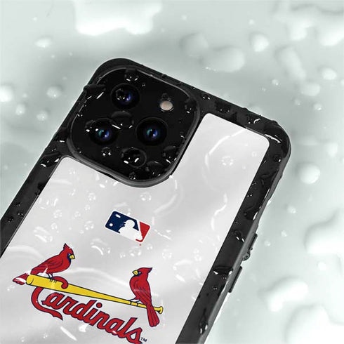 MLB St. Louis Cardinals Home Jersey iPhone 15 Pro Waterproof Case